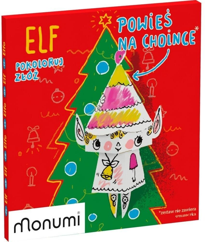 Zawieszka Cubehead Christmas Mini. Elf