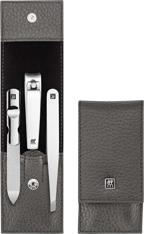 Zwilling Zestaw podróżny Zwilling Classic Inox skórzane etui, 3 elementy