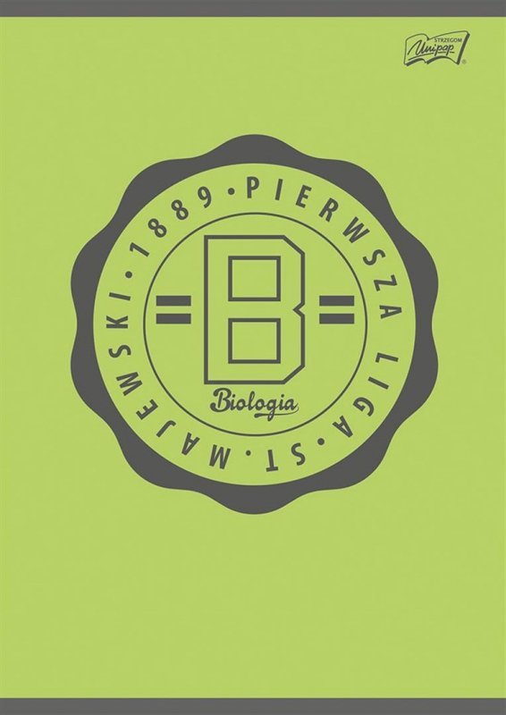 St-Majewski Zeszyt do biologii a5 kratka 60k tematyczny biologia college