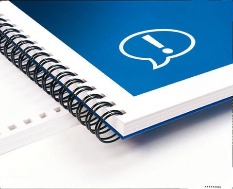 Staples GBC Grzbiety drutowe 34 zwoje, 8mm, biały 100 sztuk