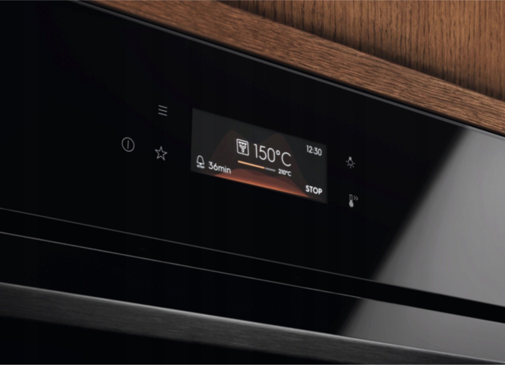 Electrolux 800 Series MealAssist 70 L melna - Iebuvejama tvaika cepeskrasns LOB8S38Z (7333394118222)