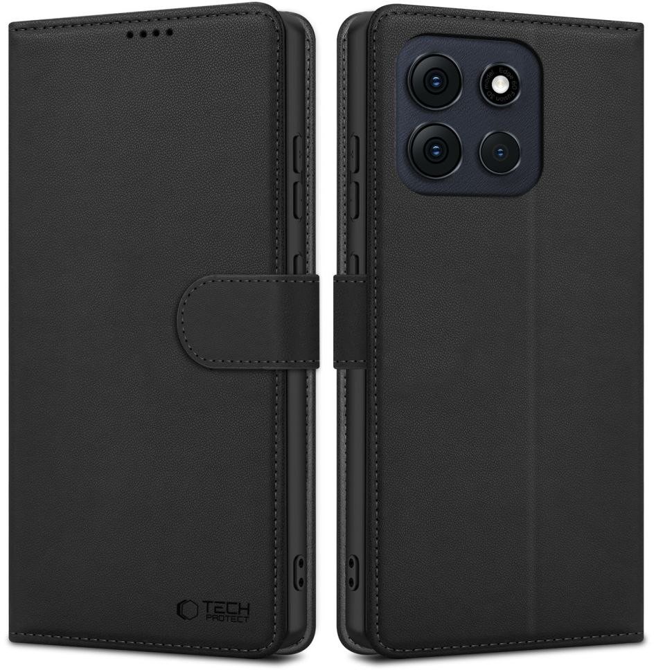 Etui z klapką Tech-Protect Wallet do Motorola Moto G86 5G Black