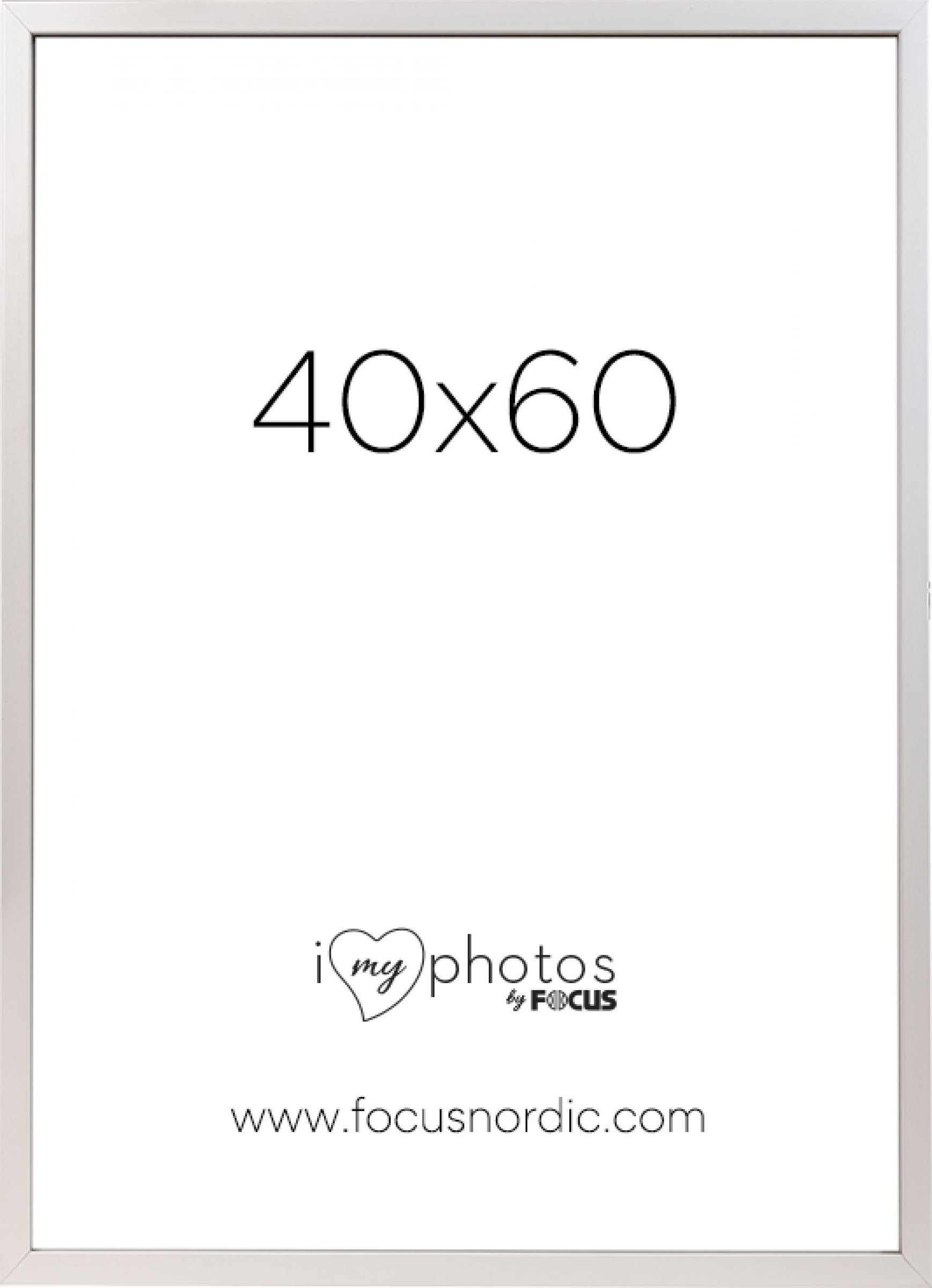 Ramka Focus Focus Soul White 40x60