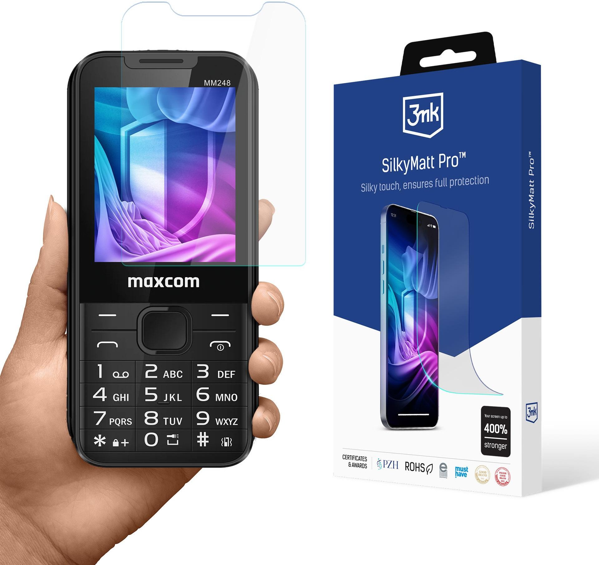 MAXCOM MM248 4G - 3MK SILKY MATT PRO