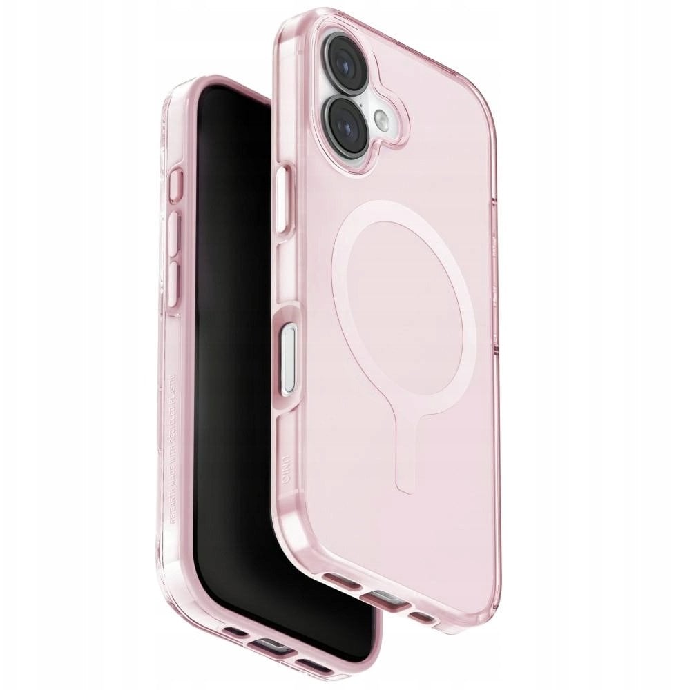 UNIQ Clario Case for iPhone 17 Magclick Charging Pink