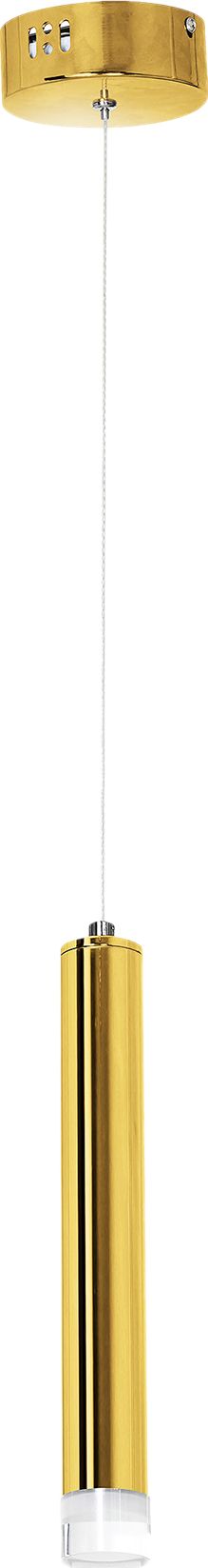 Lampa wisząca Milagro ledowa nowoczesna złoty (ML5713)