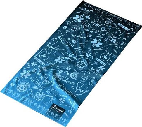 North Wind + medical Chusta - Komin ratownicza wielofunkcyjna cieniowana