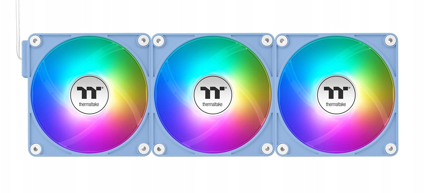 Wentylator Thermaltake CT120 EX ARGB Sync 3-pack niebieski (CL-F196-PL12BU-A)