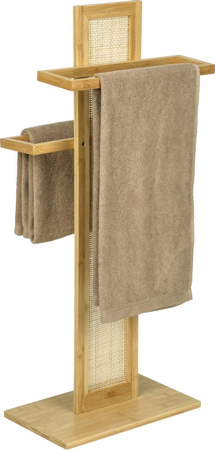 Wenko Stojak na ręczniki ALLEGRE BAMBOO, 88 cm, WENKO