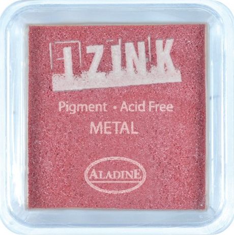 Aladine Tusz na papier do stempli czerwony metal