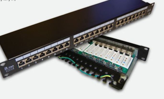 Alantec Patch panel STP kat.6 24 porty LSA 1U (PK010)