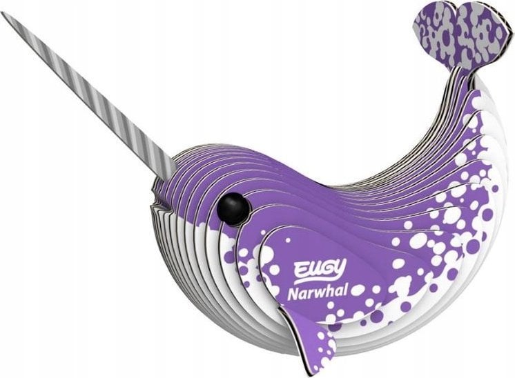 Fat Brain Toys Narwal Eugy. Eko Układanka 3D