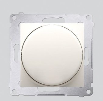 Kontakt-Simon Ściemniacz przyciskowo-obrotowy kremowy - DS9T.01/41