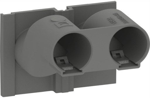 LAURITZ KNUDSEN Z-tud 2xØ16 mm for nye FUGA indmurings- og instøbningsdåser