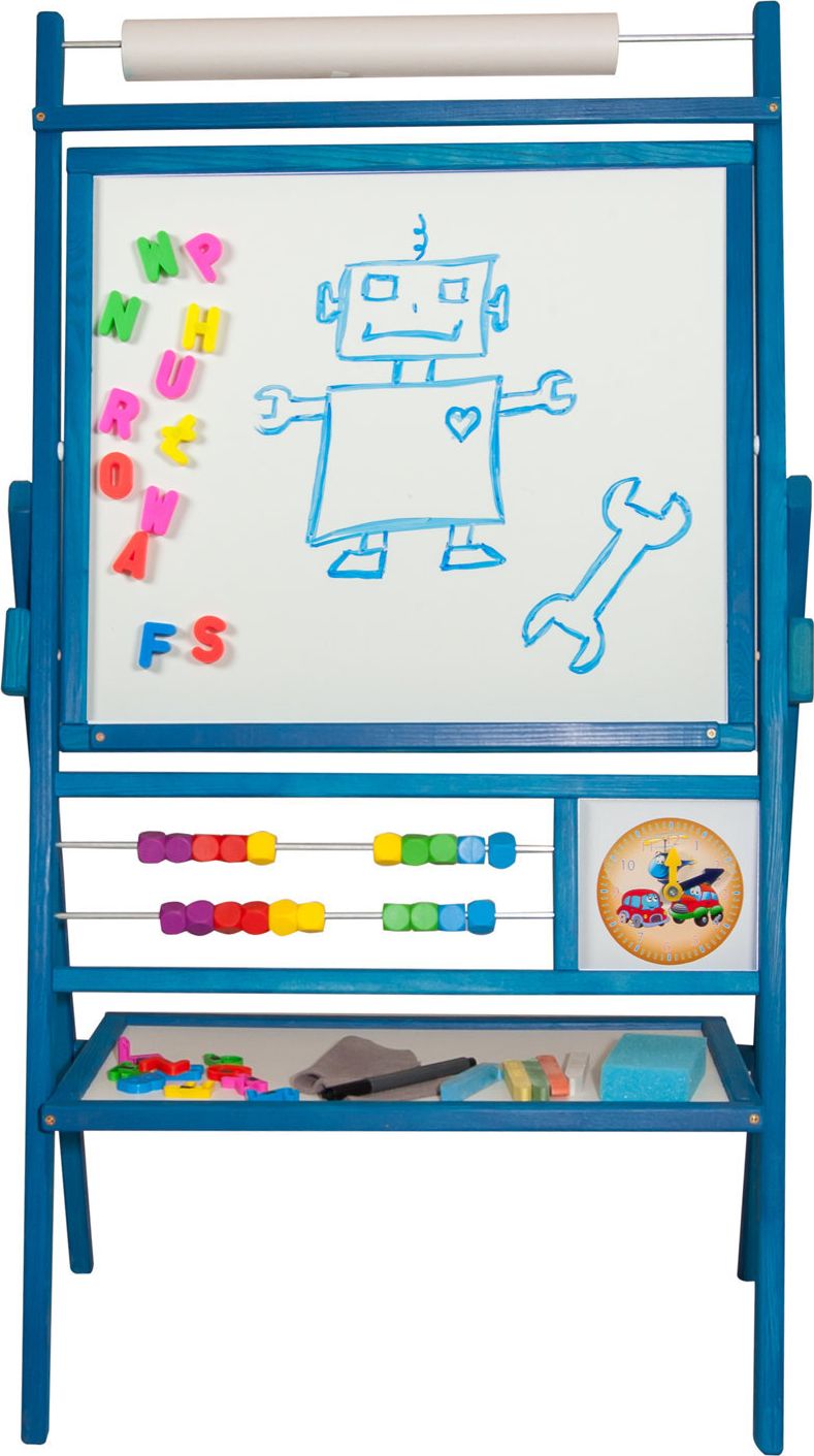 3toysm Dvipusė magnetinė piešimo lenta su popieriaus ritiniu 3toysm, TPB