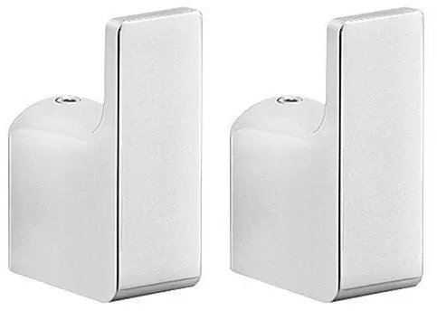 Aptel Gedy Haczyki Pirenei chromowane 2 vnt.