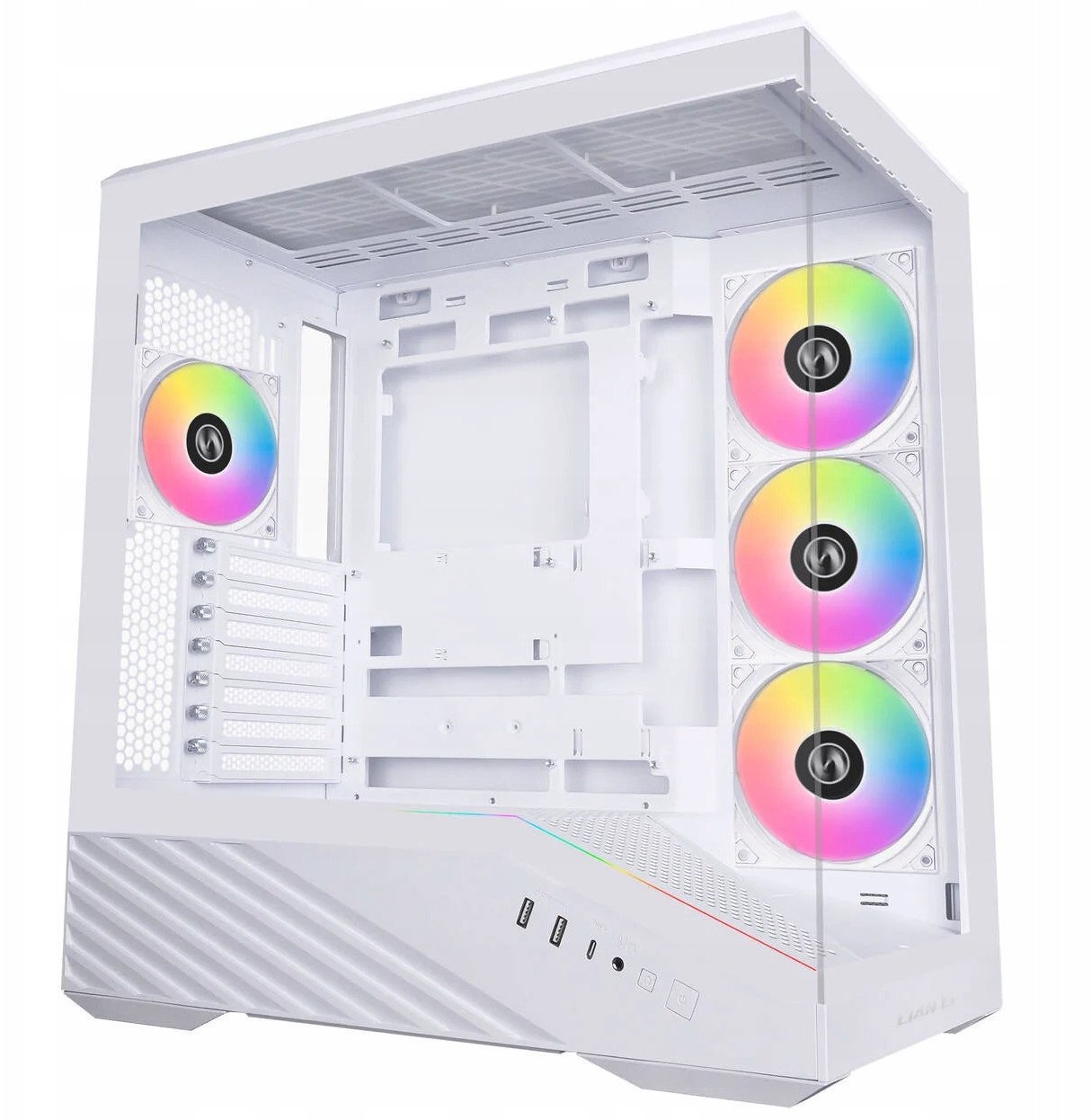 Obudowa Lian Li Vector V100 ARGB biała (G99.V100RW.00)