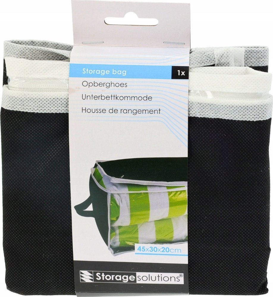 Storage Solutions Pokrowiec na pościel 45x30x20 cm