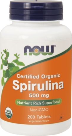 NOW Foods NOW Foods Spirulina 200 tabl. - NOW/116