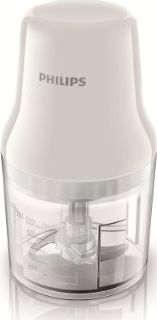 Rozdrabniacz Philips PHILIPS HR1393/00 Chopper, 450W, 0,7L plastic bowl, 2 blades, White - HR1393/00