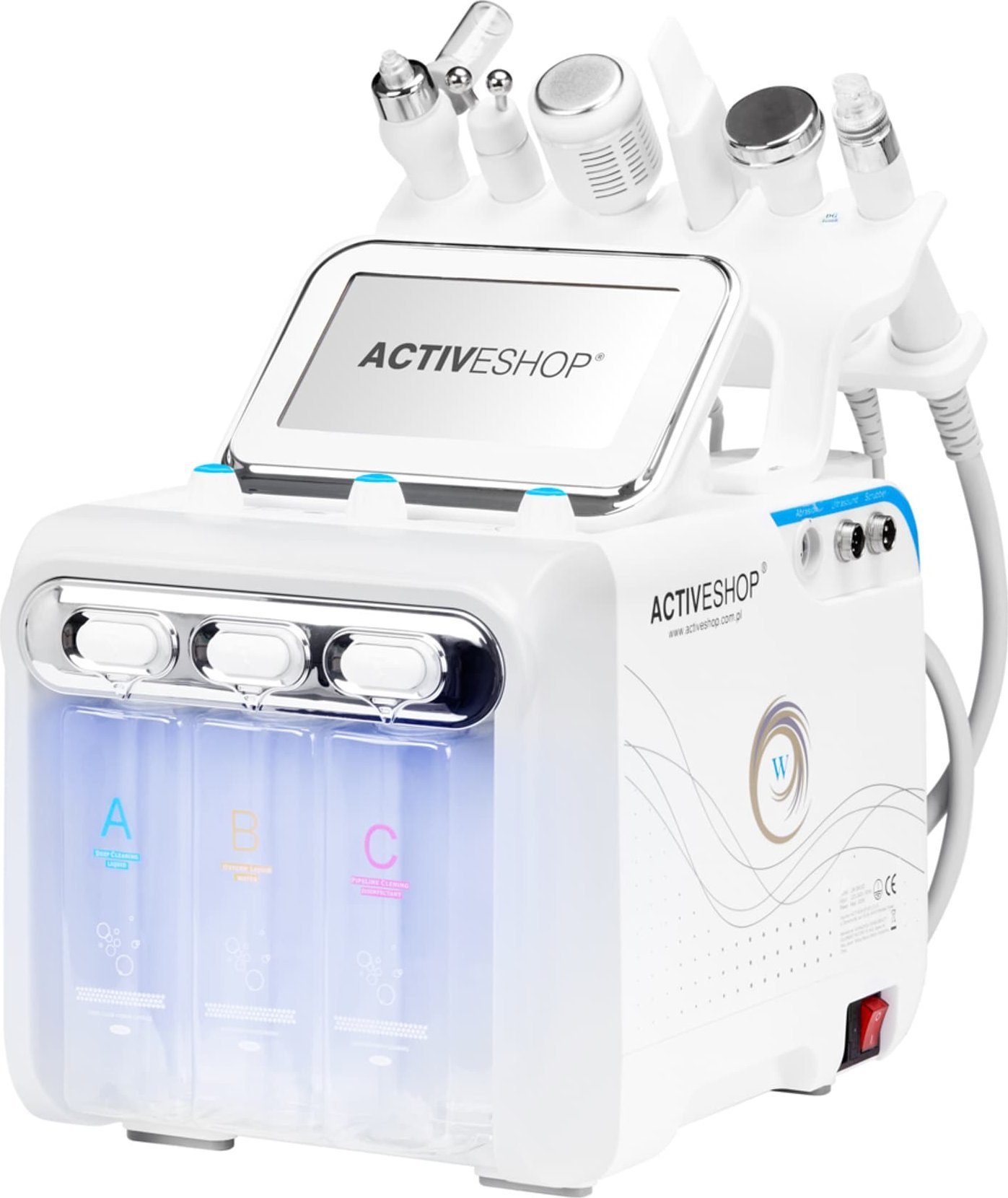 Activeshop Urządzenie oczyszczanie wodorowe Hydrogen H2+ 6w1 new generation