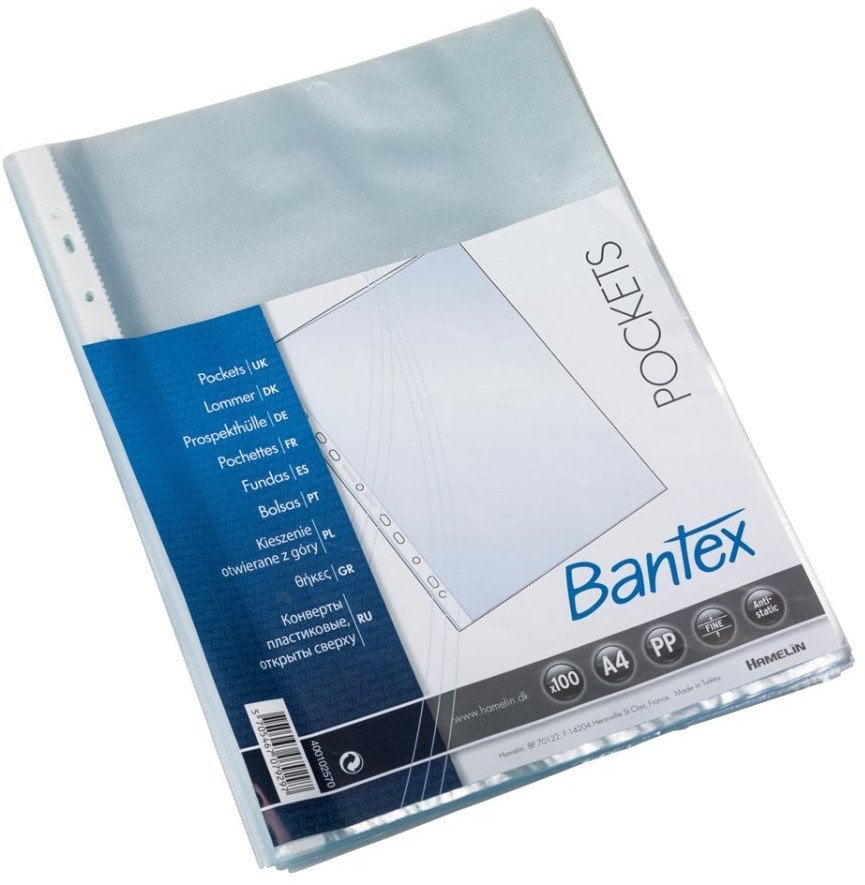 BG100 PCHED POCK BANTX A4 PP0,025 CLR