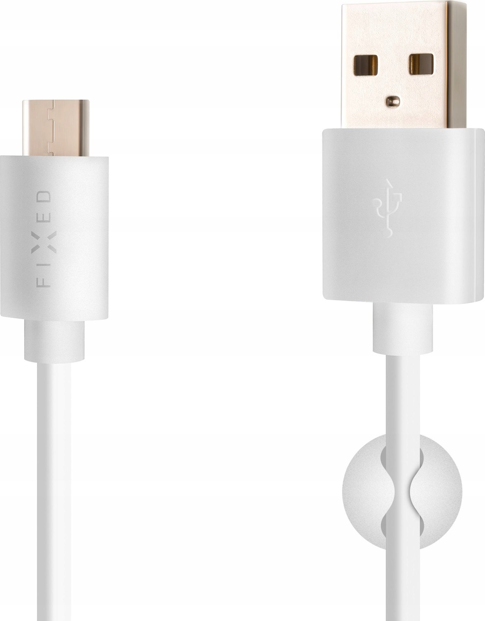 Kabel USB Fixed USB-A - USB-C 2 m Biały (FIXD-UC2M-WH)