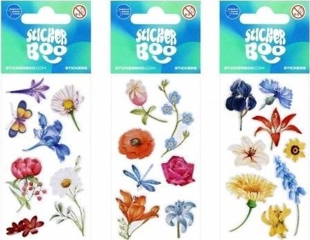 Sticker BOO Naklejki Sticker BOO Kwiaty