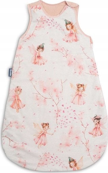 ŚPIWOREK DO SPANIA M 50x80 WRÓŻKI RÓŻOWY