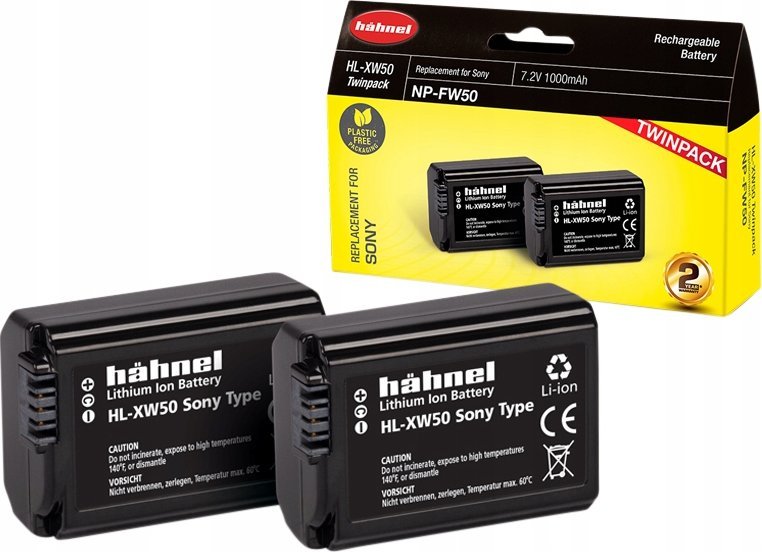 Akumulator Hahnel Hähnel Battery Sony HL-XW50 Twin Pack