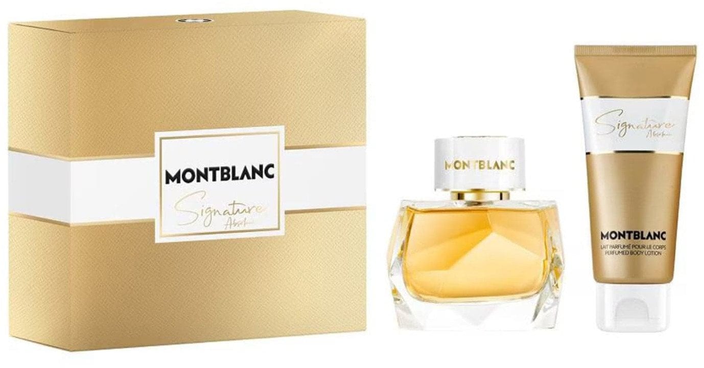 Set Montblanc: Signature Absolue, Eau De Parfum, For Women, 50 ml + Signature Absolue, Body Lotion, All Over The Body, 100 ml For Women