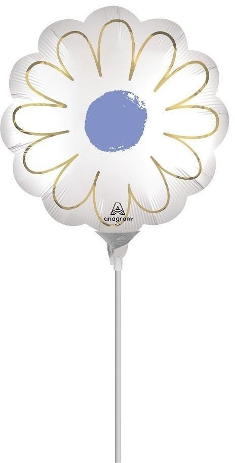 Balon foliowy Mini Shape purple daisy