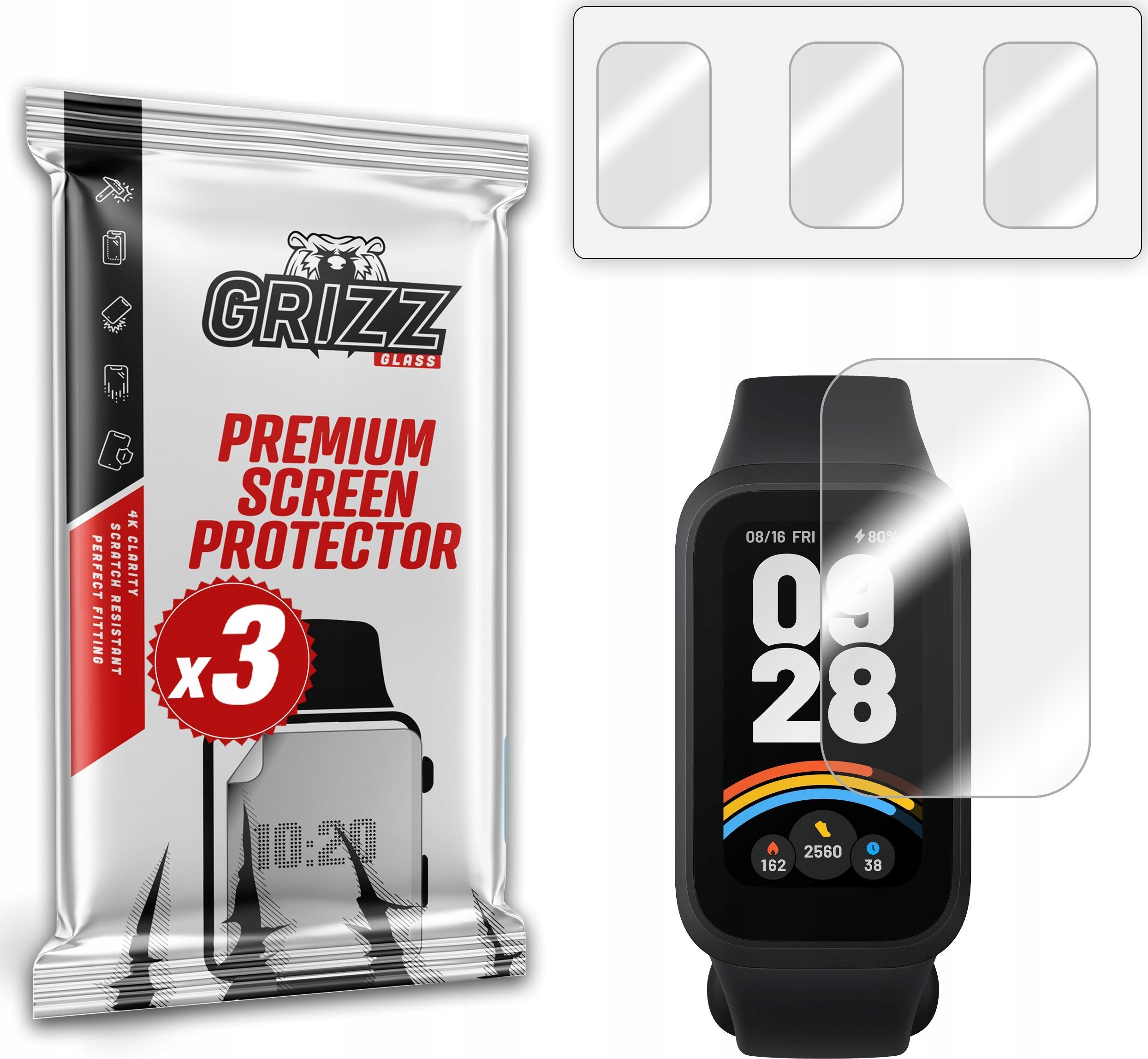 Folia hydrożelowa GrizzGlass Hydrofilm do Xiaomi Smart Band 9 Active