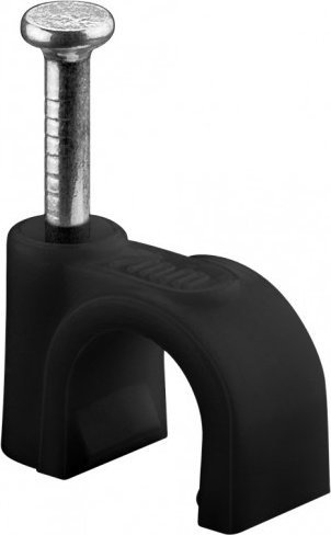 Organizer Goobay Obejma kablowa TechdatGeneralDiameterMET] mm, czarny - średnica 7 mm