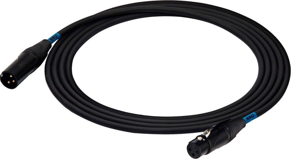 Kabel SSQ XLR - XLR 4m czarny (SS-1411)