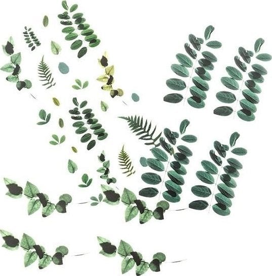 Naklejki transparentne PVC liście