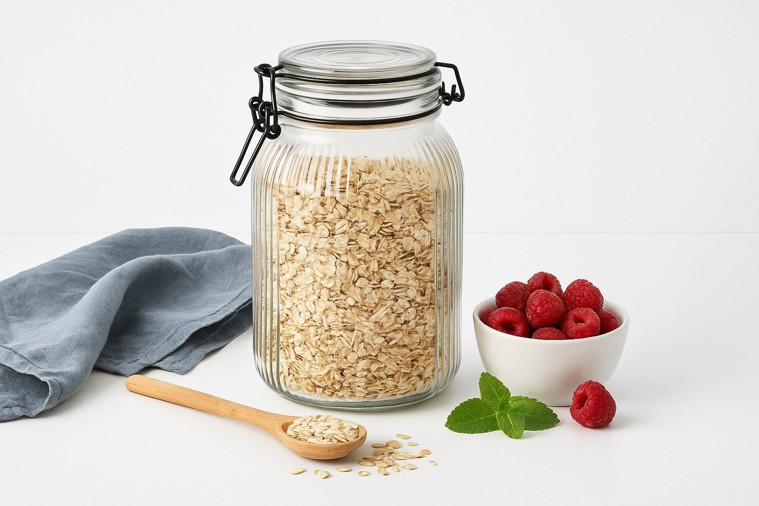 Słoik Tarros z czarnym klipsem 1,9L