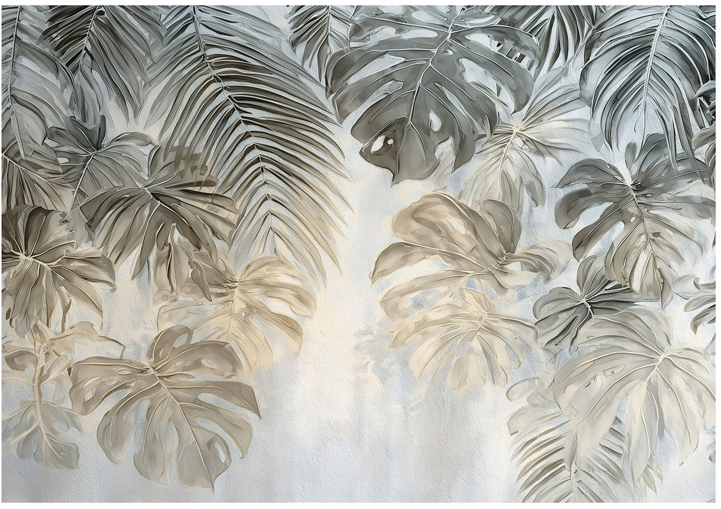 Fototapeta Na Flizelinie Liście Dżungla Do Sypialni Salonu 400x280