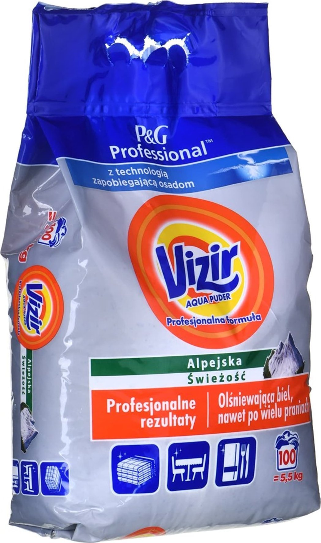 Vizir PROSZEK DO PRANIA VIZIR REGULAR AF 5.5KG 100 PR 2522