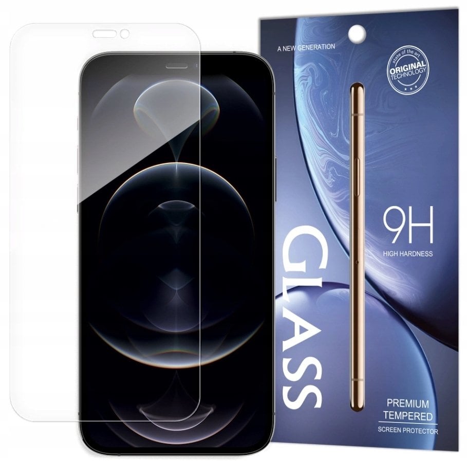 Hurtel Tempered Glass tempered glass 9H iPhone 16e / 14 / 13 Pro / iPhone 13 (opakowanie – koperta)