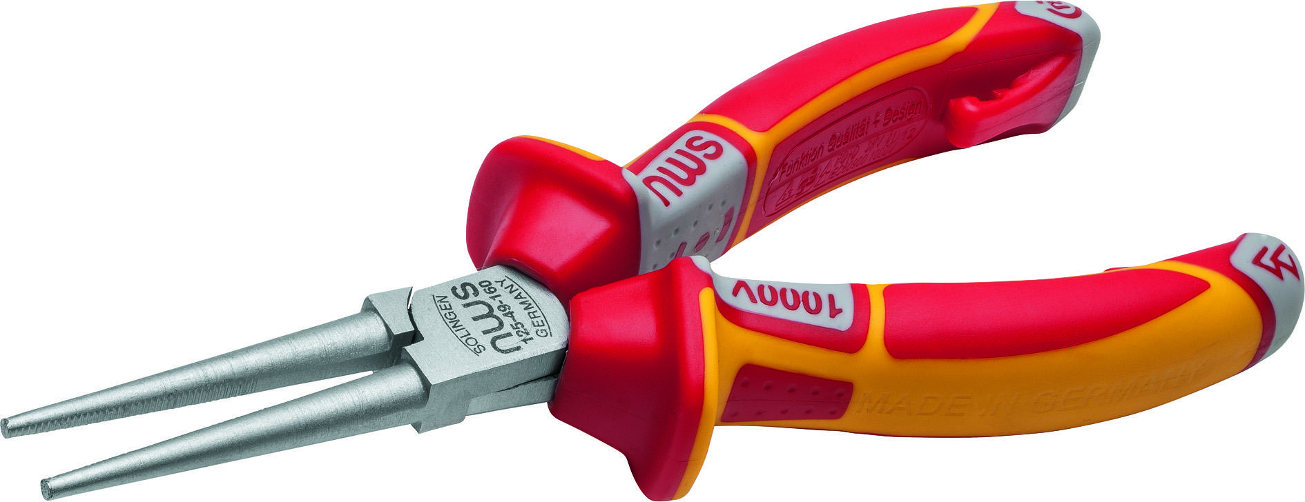 NWS Szczypce okrągłe izolowane 160mm