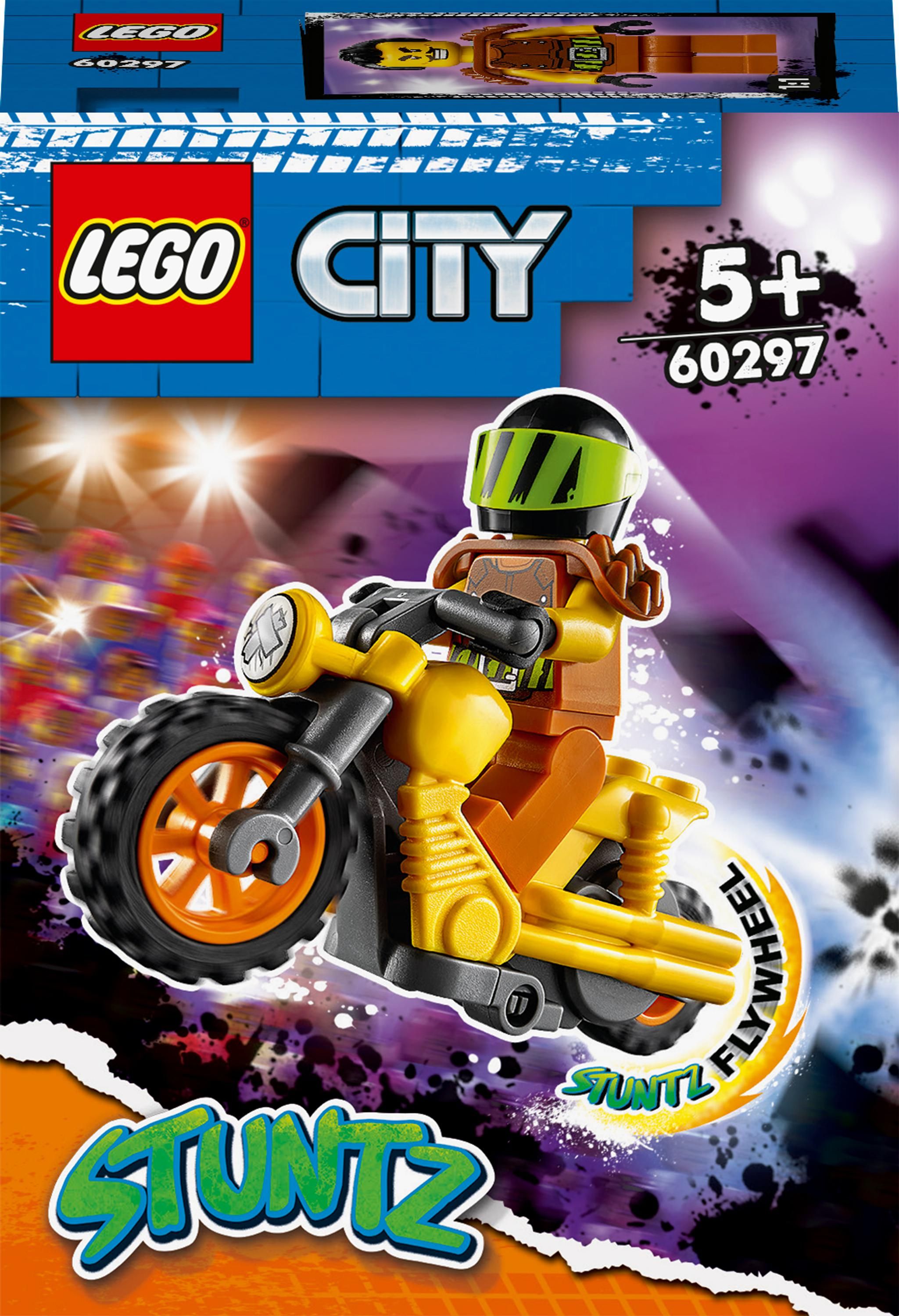 LEGO City Stuntz Demolka na motycyklu kaskaderskim (60297)