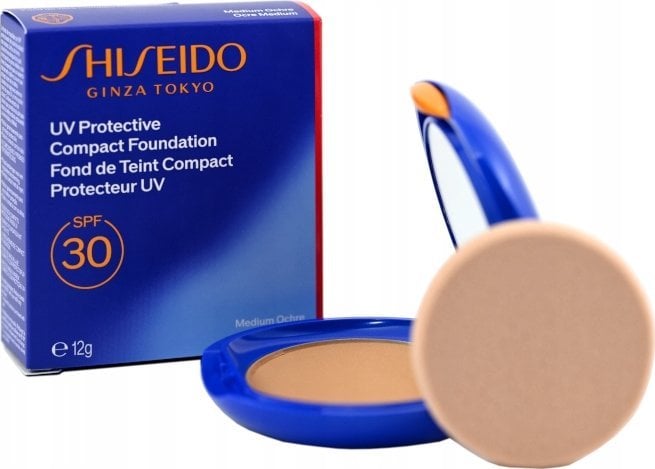 Shiseido SHISEIDO SUN UV PROTECTOR COMPACT FOND DE TEINT MEDIUM OCHRE 12G