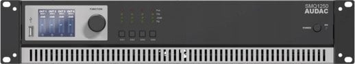 Audac AUDAC SMQ1250 WaveDynamics™ quad-channel power amplifier 4 x 1250W