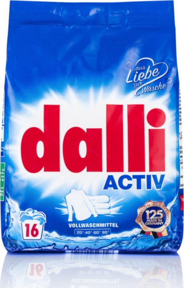 Płyn do płukania DALLI Proszek do prania DALLI Active Plus 1,04kg 16 prań