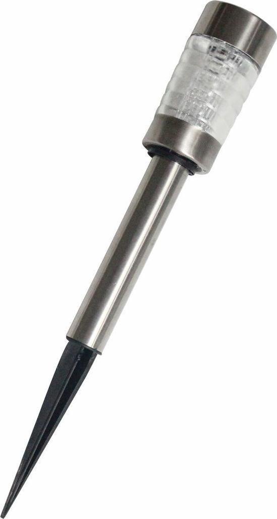 Volteno LAMPKA SOLAROWA STAL NIERDZEWNA SREBRNA VO1919