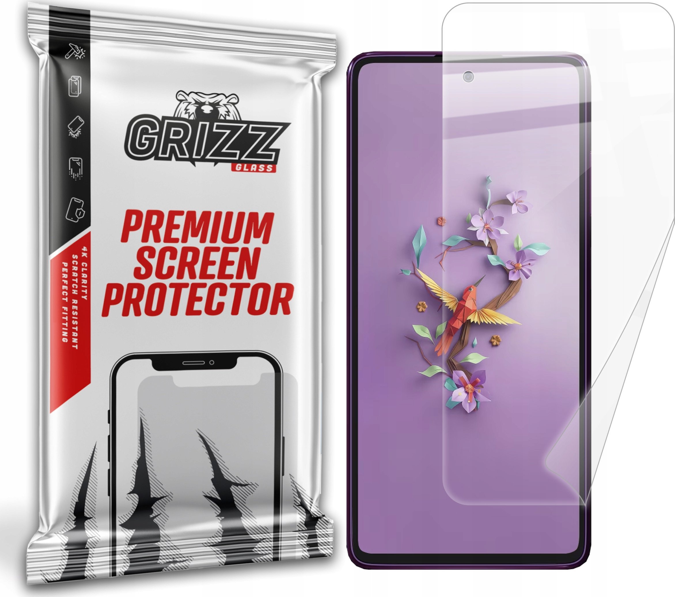 GrizzGlass Folia ceramiczna GrizzGlass CeramicFilm do HMD Crest Max