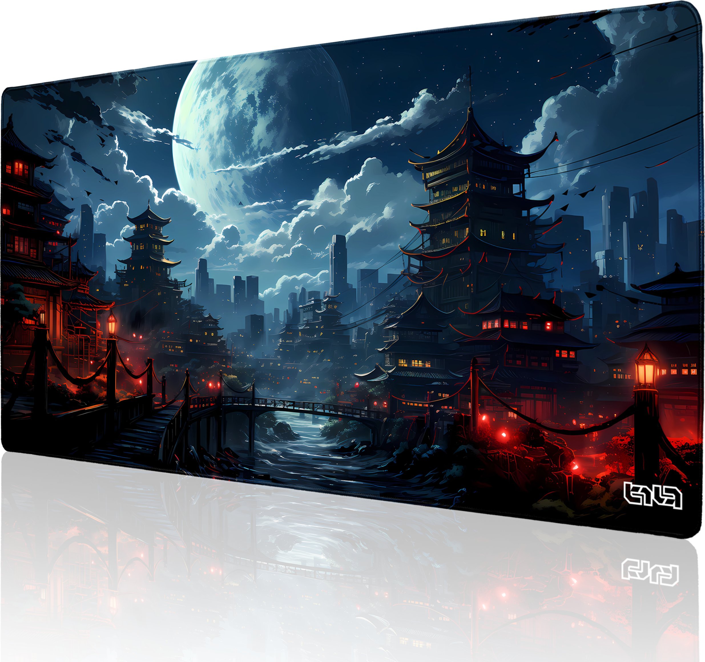 Podkładka Tilt PODKŁADKA POD MYSZ GAMINGOWA Dwa Światy 100x50 TILT Duża Dla gracza XL