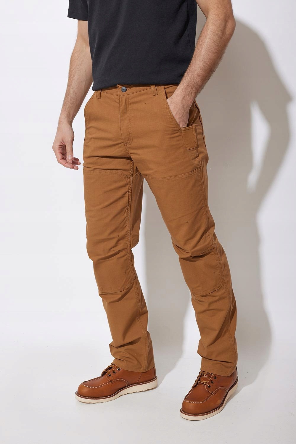 Spodnie Robocze Carhartt Rugged RipSto Brown
