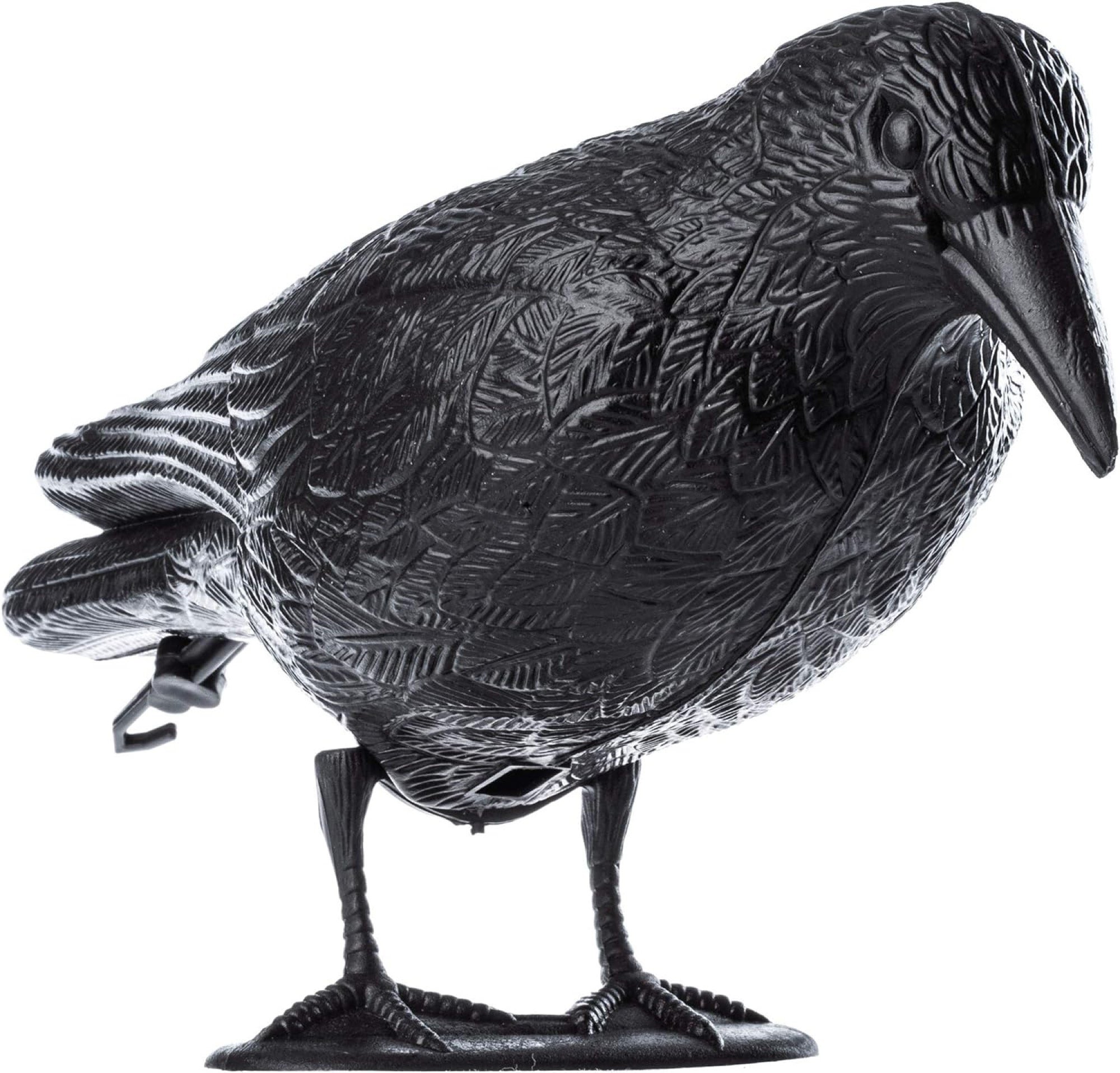 TG60297 DUŻY KRUK ODSTRASZACZ PTAKÓW GOŁĘBI SZPAKÓW